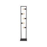 LABEL51 - Vloerlamp Quadrato - Zwart - 25x35x160cm