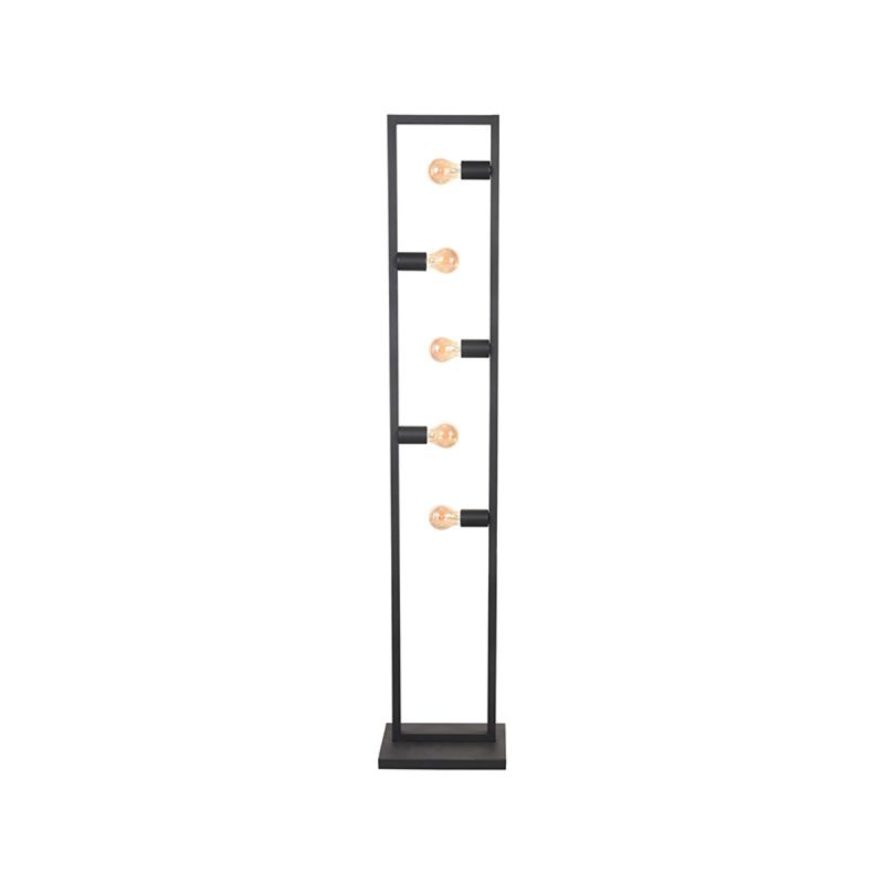 LABEL51 - Vloerlamp Quadrato - Zwart - 25x35x160cm