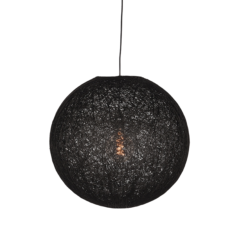LABEL51 - Hanglamp Twist - Zwart - 45x45x45cm
