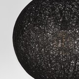 LABEL51 - Hanglamp Twist - Zwart - 45x45x45cm
