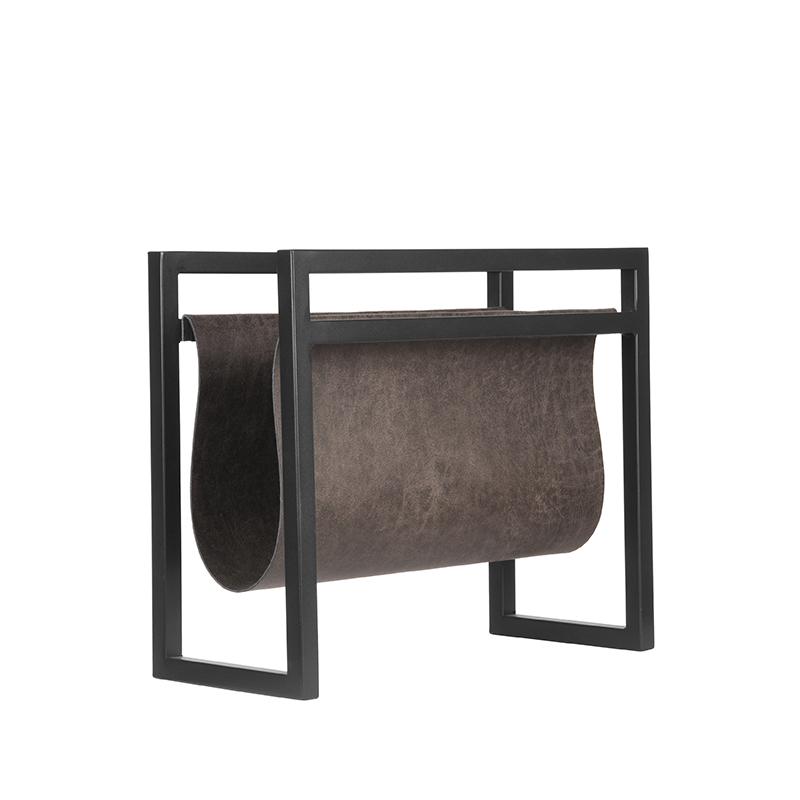 LABEL51 - Woondecoratie Magazinehouder - Grijs - 20x45x38cm