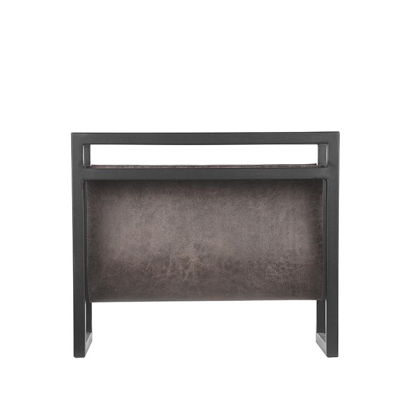 LABEL51 - Woondecoratie Magazinehouder - Grijs - 20x45x38cm