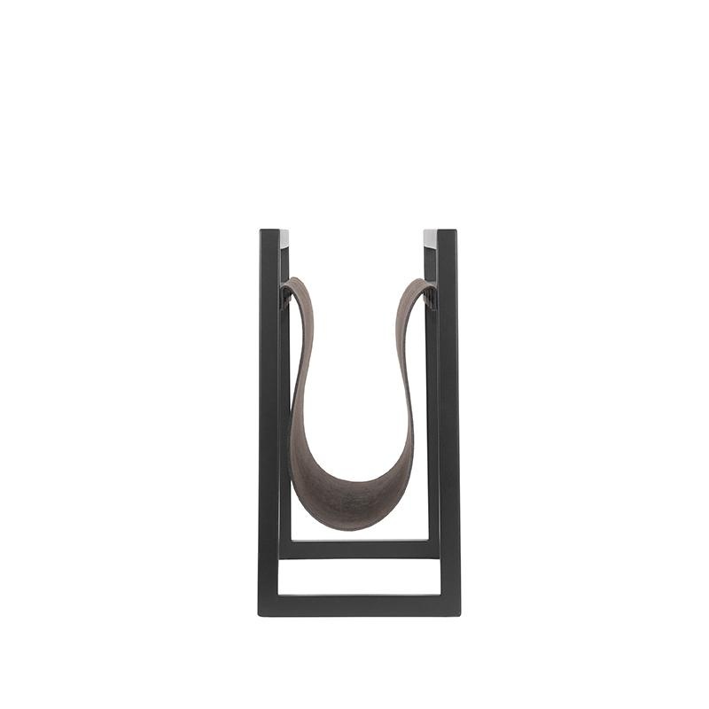 LABEL51 - Woondecoratie Magazinehouder - Grijs - 20x45x38cm