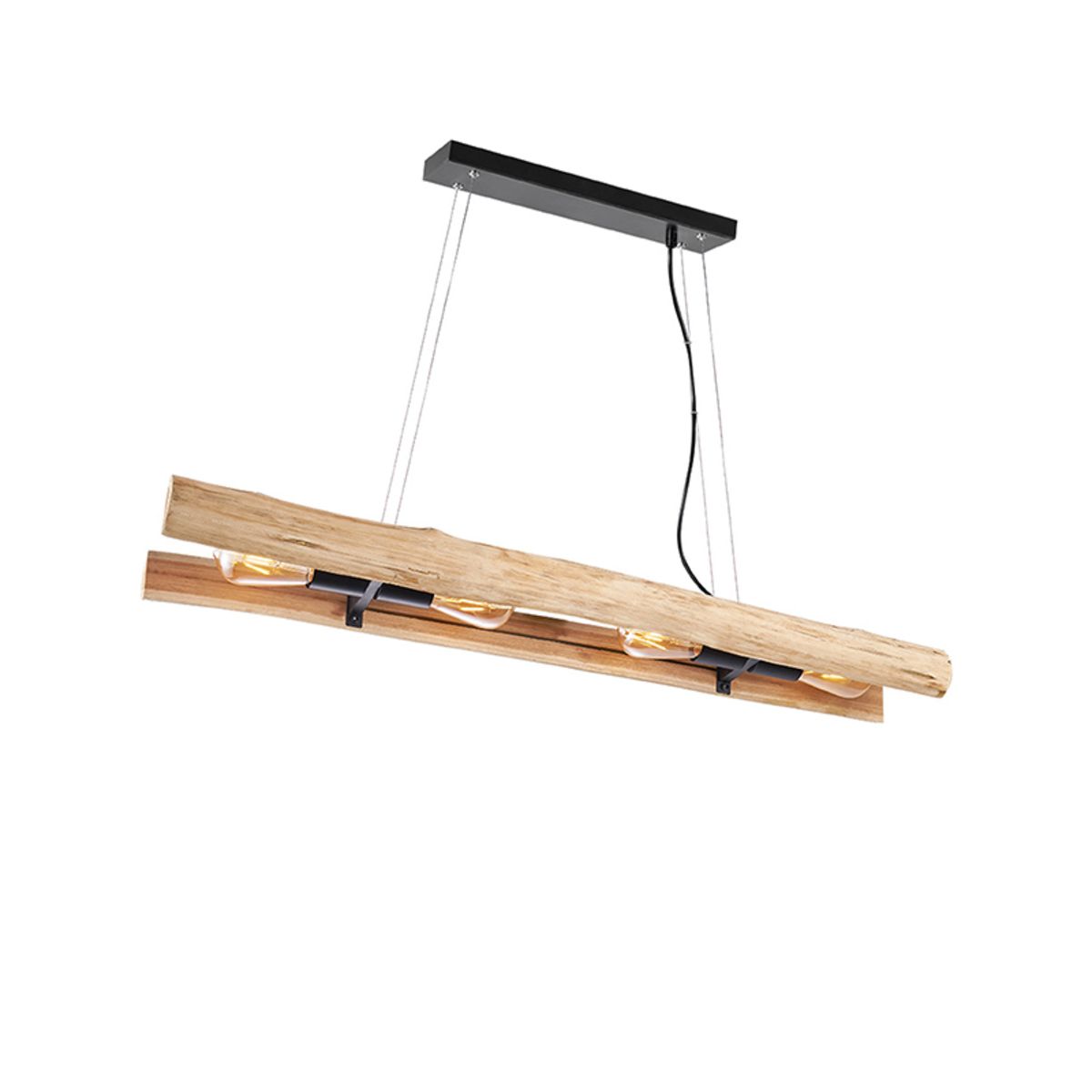 LABEL51 - Hanglamp Woody - Beige - 20x100x150cm