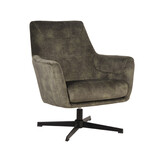 LABEL51 - Fauteuil Toby - Hunter - 80x75x85cm