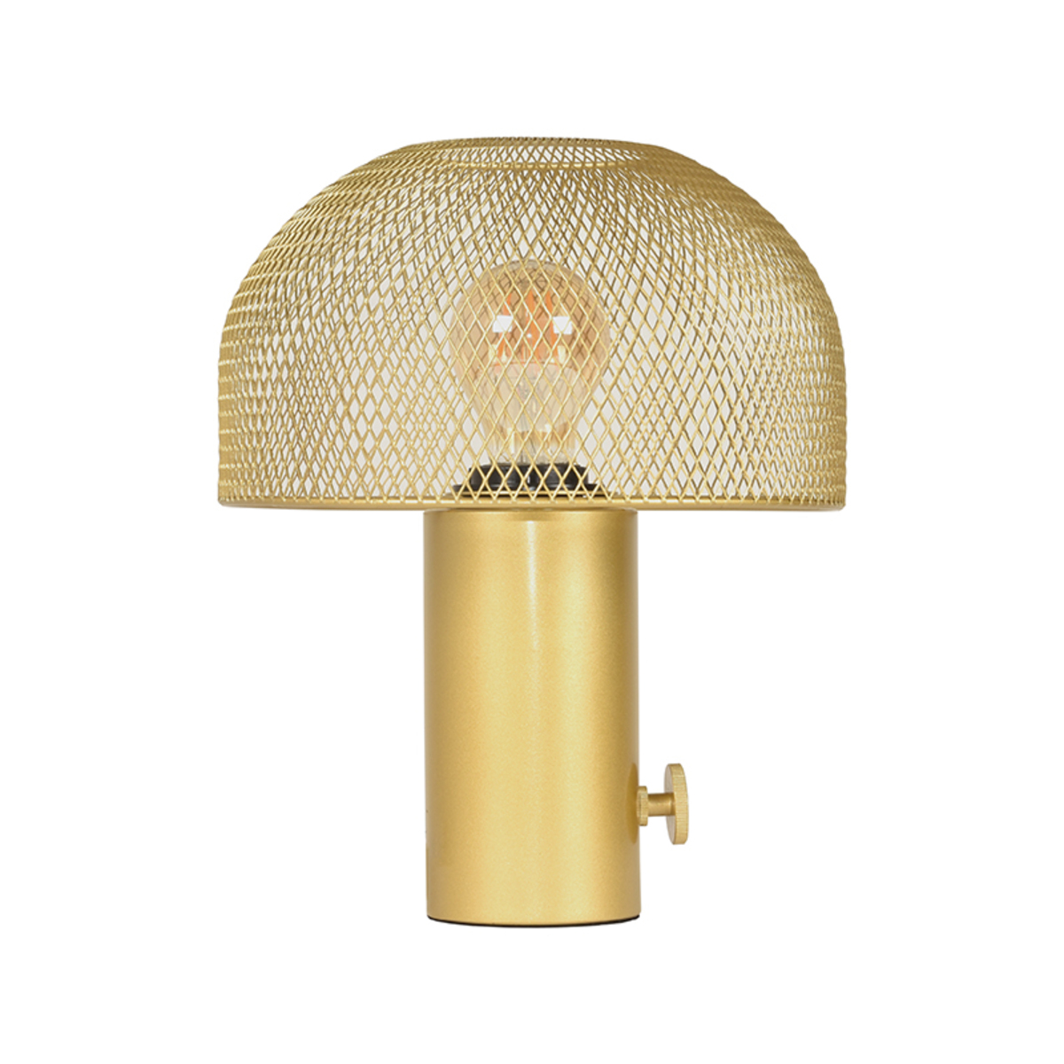 LABEL51 - Tafellamp Fungo - Goud - 23x23x29cm
