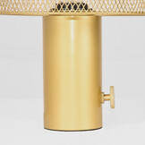 LABEL51 Tafellamp Fungo 23x23x29 cm - Goud - Metaal