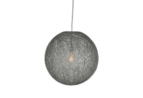 LABEL51 Hanglamp Twist - Grijs - Vlas - L