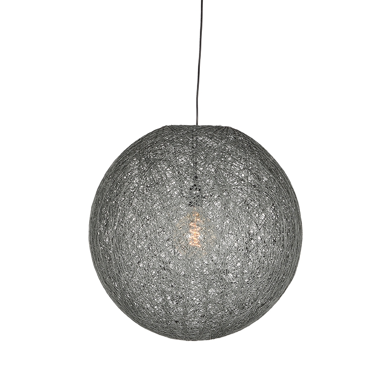 LABEL51 - Hanglamp Twist - Grijs - 45x45x45cm