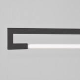 LABEL51 Hanglamp Futuro - Zwart - 120x9x118 cm