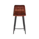 LABEL51 - Barstoel Jelt - Rust - 46x42x92cm - Set van 2