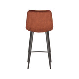 LABEL51 - Barstoel Jelt - Rust - 46x42x92cm - Set van 2
