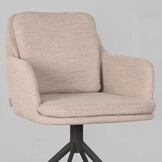 LABEL51 - Eetkamerstoel Joy - Beige - 63x58x83cm