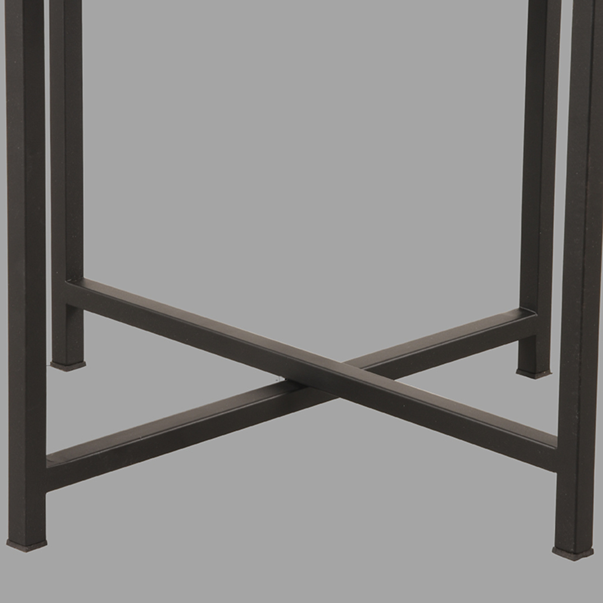 LABEL51 Bijzettafel Dox 40x40x40cm - Espresso - Hout