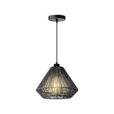 LABEL51 - Hanglamp Ibiza Diamond - 1-Lichts - 25x25x150cm - Zwart