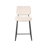 LABEL51 - Barstoel Noah - Beige - 61x48x94cm - Set van 2