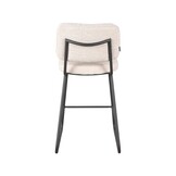 LABEL51 - Barstoel Noah - Beige - 61x48x94cm - Set van 2