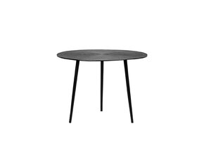 LABEL51 Salontafel Nobby - Zwart - Metaal - 60 cm