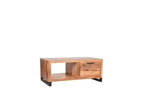 LABEL51 Salontafel Glasgow - Rough - Mangohout - 110x60 cm