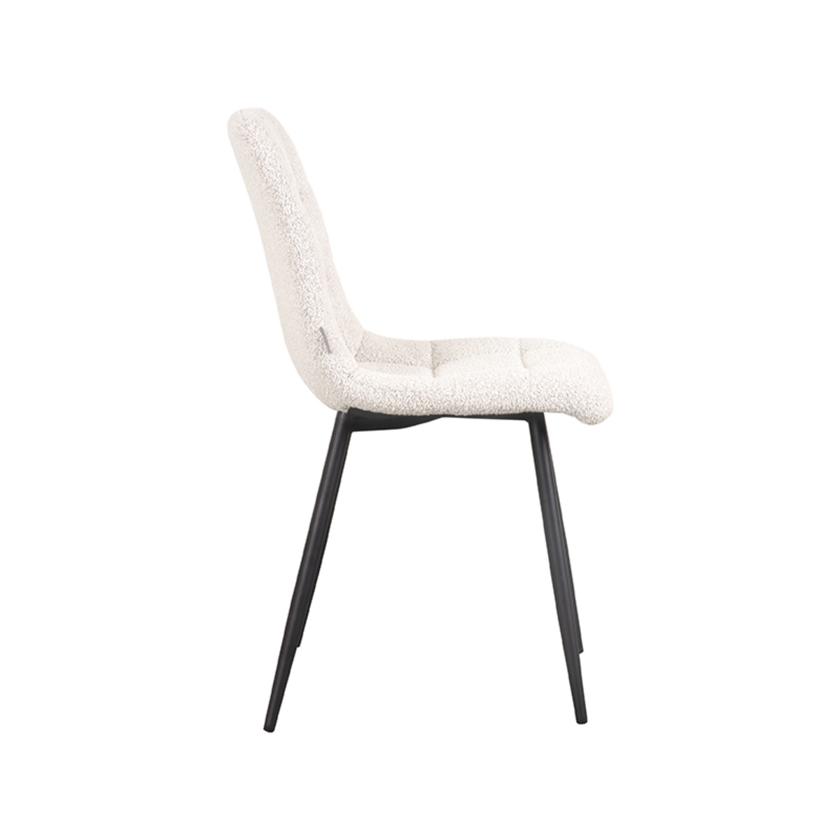 LABEL51 - Eetkamerstoel Juul - Beige - 45x54x89cm - Set van 4