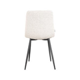 LABEL51 Eetkamerstoel Juul 54x45x89 cm - Naturel - Stof - set van 2