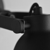 LABEL51 Wandlamp Bow - Zwart - Metaal - M