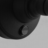 LABEL51 Wandlamp Bow - Zwart - Metaal - M