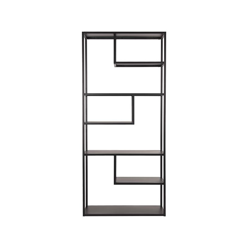 LABEL51 Boekkast Loft - Zwart - Metaal