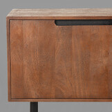 LABEL51 Tv-meubel Rio 220x40x60 cm - Espresso - Mangohout