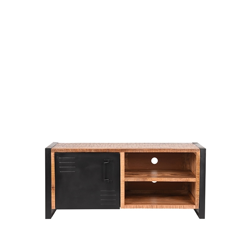 LABEL51 Tv-meubel Brussels - Rough - Mangohout - 115 cm breed