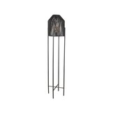 LABEL51 - Vloerlamp Ibiza - Zwart - 30x30x150cm