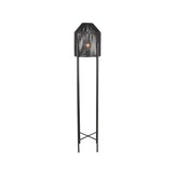 LABEL51 - Vloerlamp Ibiza - Zwart - 30x30x150cm