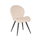 LABEL51 - Eetkamerstoel Sky - 51x64x87cm - Ivoor