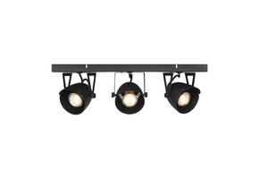 LABEL51 Spot Cap led - Zwart - Metaal - 3 Lichts