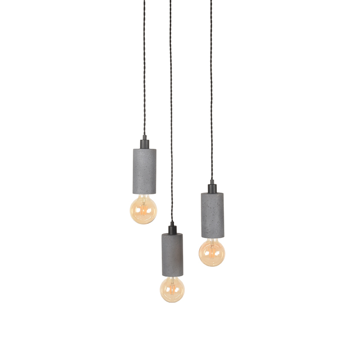 LABEL51 - Hanglamp Fresco - Beton - 30x30x120cm
