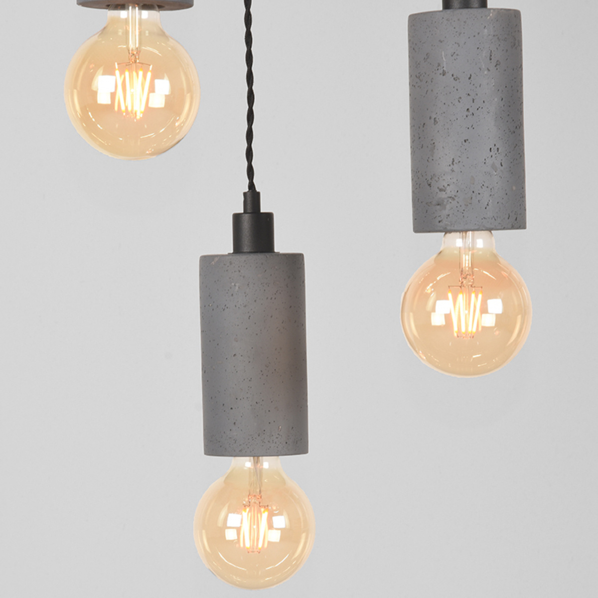 LABEL51 - Hanglamp Fresco - Beton - 30x30x120cm