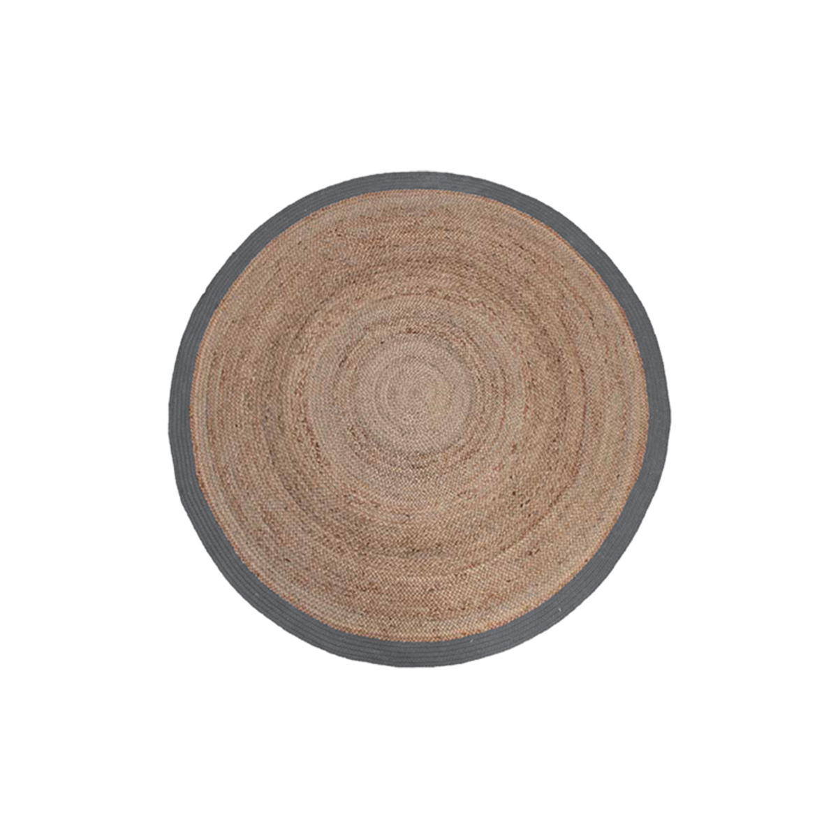 LABEL51 - Vloerkleed Jute - Beige - 90x90x1cm