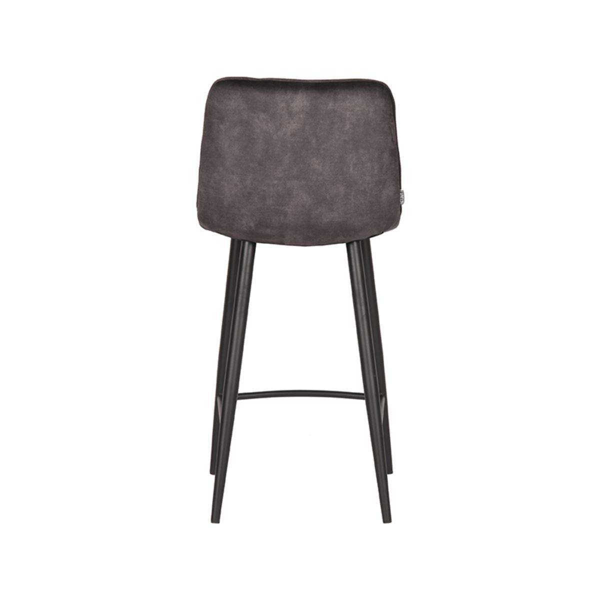 LABEL51 - Barstoel Jelt - Grijs - 46x42x92cm - Set van 2