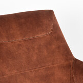 LABEL51 - Fauteuil Toby - Rust - 80x75x85cm
