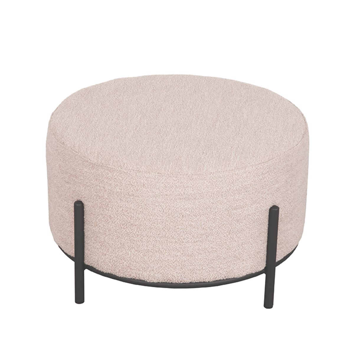 LABEL51 - Poefs Troy - Beige - 58x58x34cm