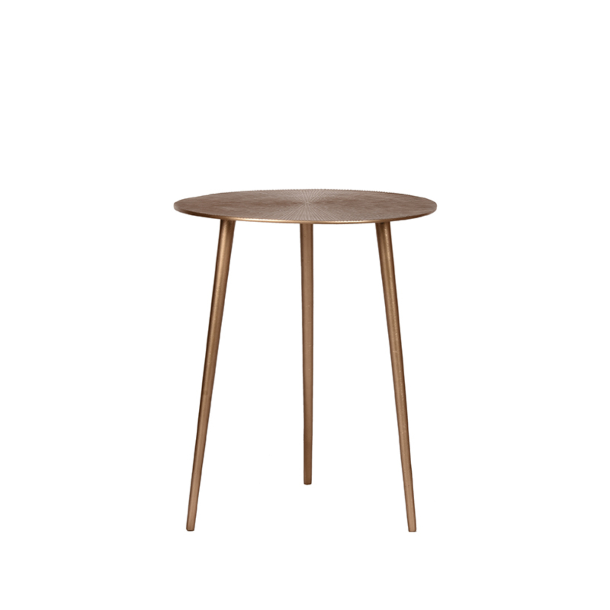 LABEL51 Bijzettafel Nobby - Antiek goud - Metaal - 40 cm