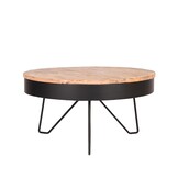 LABEL51 - Salontafel Saran - Zwart - 80x80x43cm