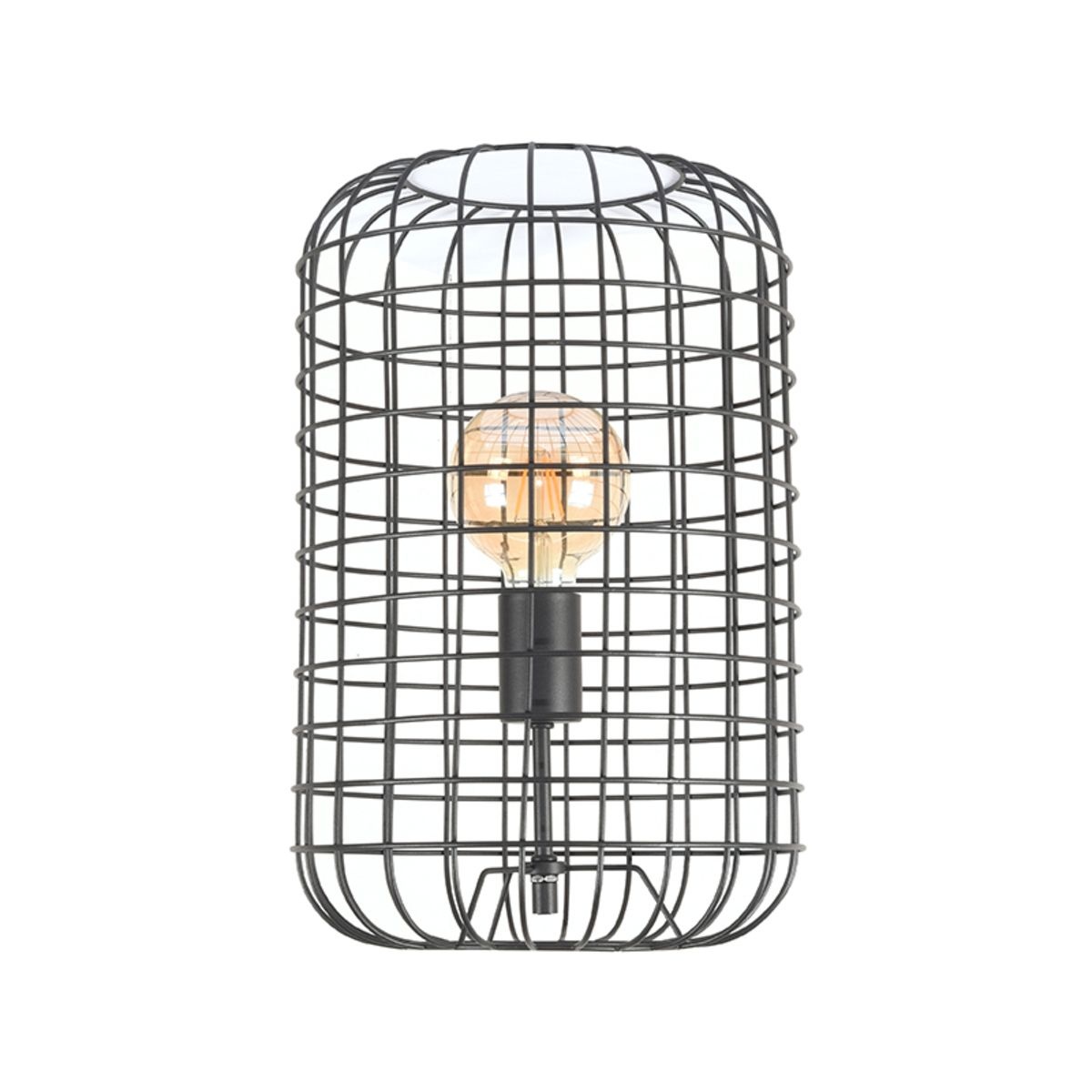 LABEL51 - Tafellamp Solido - Zwart - 26x26x40cm