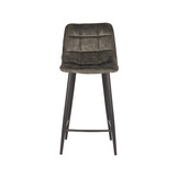 LABEL51 Barkruk Jelt - Hunter - Velours - set van 2