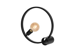 LABEL51 Tafellamp Ring - Zwart - Metaal
