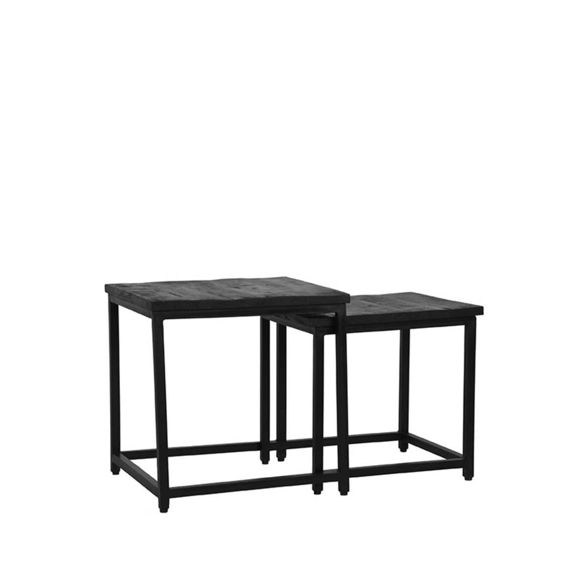 LABEL51 Salontafel Twain - Zwart - Mangohout