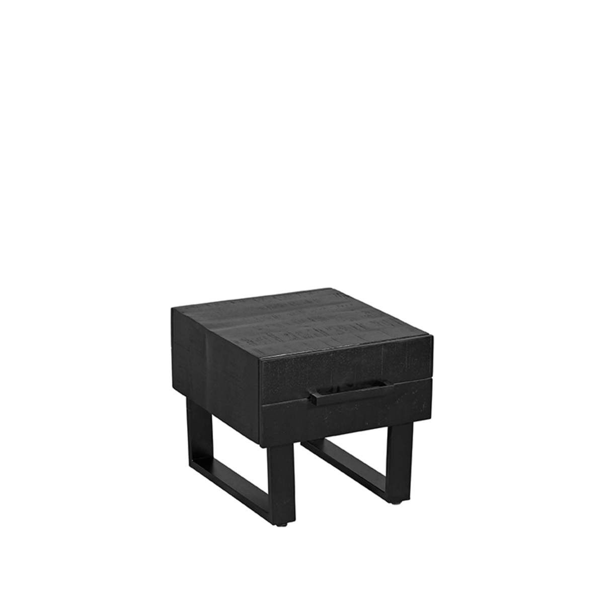 LABEL51 - Salontafel Santos - Zwart - 50x44x41cm