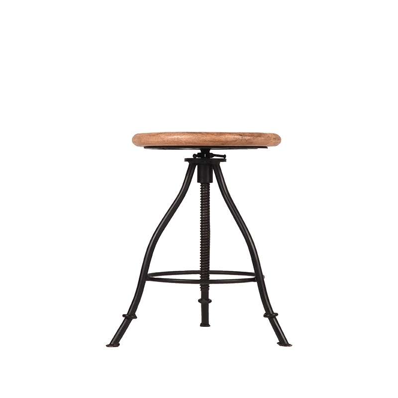 LABEL51 Kruk Jaipur - Zwart - Mangohout