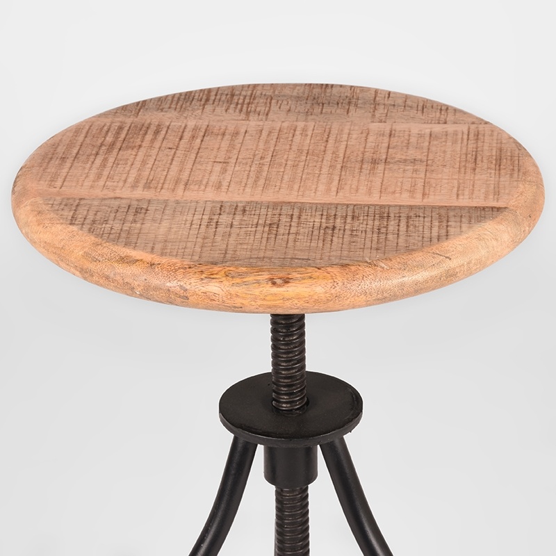 LABEL51 Kruk Jaipur - Zwart - Mangohout