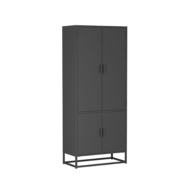 LABEL51 - Bergkasten Luff - Zwart - 40x80x190cm
